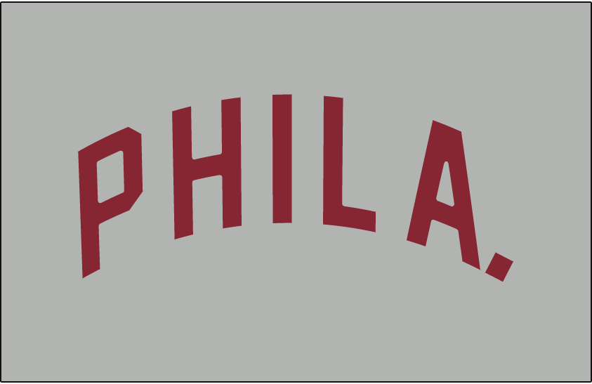 Philadelphia Phillies 1900 Jersey Logo iron on transfers for T-shirts